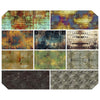 Tim Holtz – Abandoned: Villa Rosa Spark Fat Quarter Pack (10pcs)