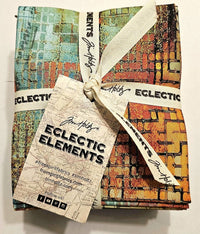 Tim Holtz – Abandoned: Villa Rosa Spark Fat Quarter Pack (10pcs)
