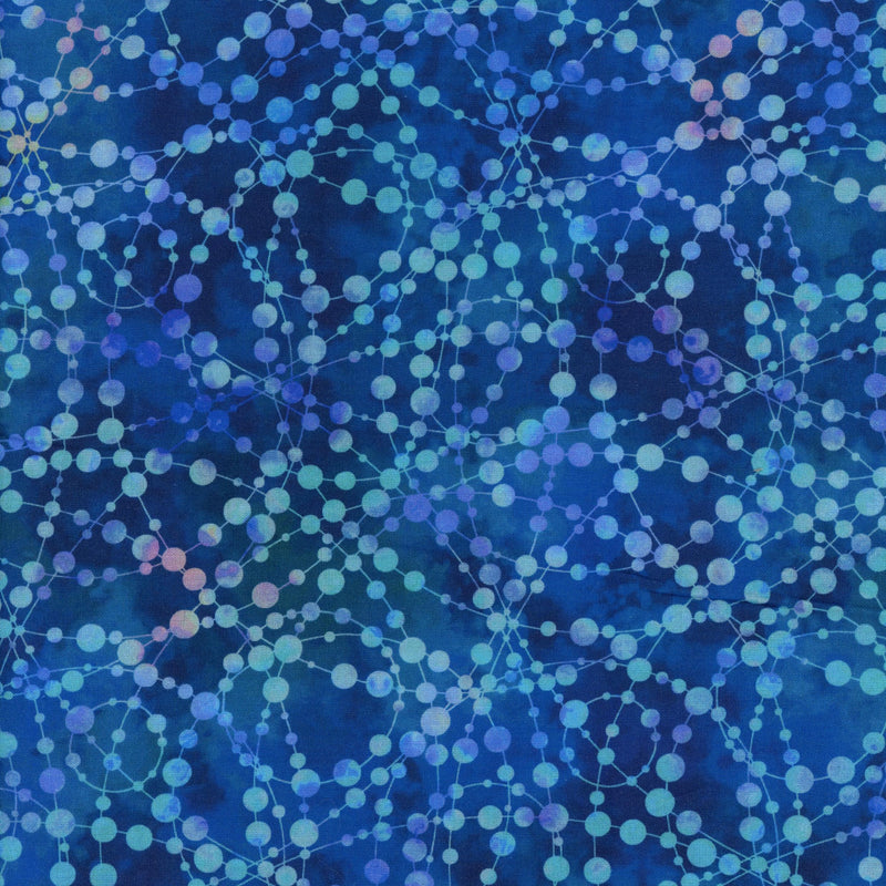 In The Beginning Fabrics - Dazzle by Jason Yenter - Patchwork and Quilting Fabric from Brown's Craft Shed (Tags: Fabric aqua blender blue circles contemporary Dazzle dots Geometric Jason Yenter lines modern teal tonal )