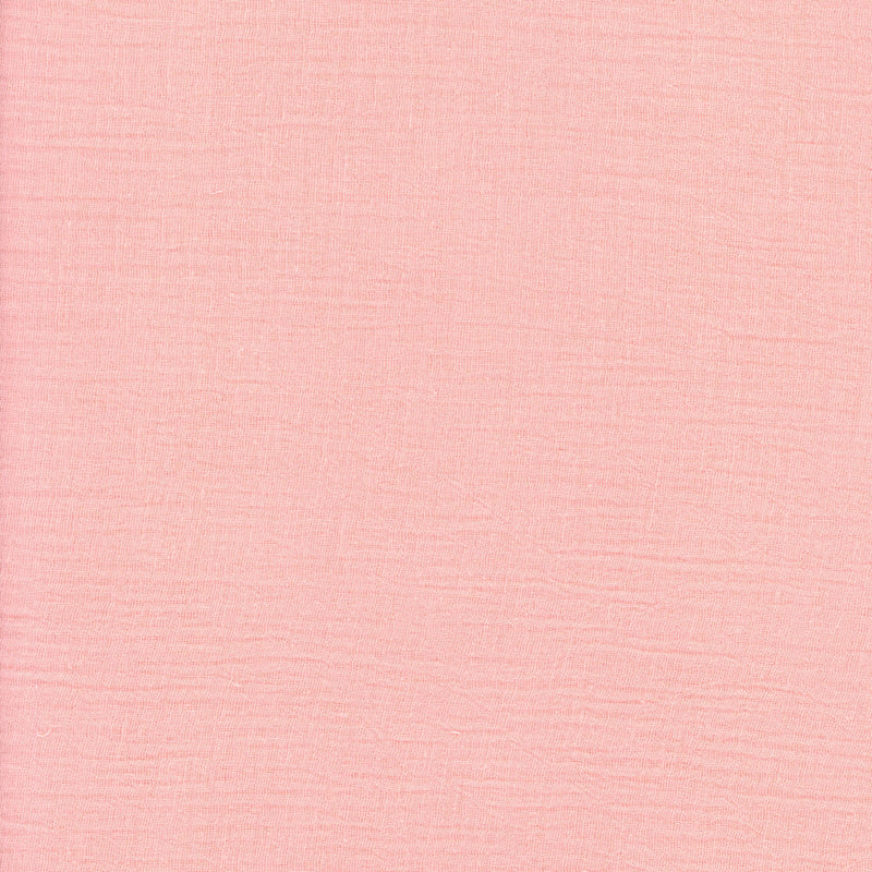 Baby Muslin - Pink - Patchwork and Quilting Fabric from Brown's Craft Shed (Tags: Fabric baby Baby Muslin basics gentle muslin nursery pastel pink soft solid textures )