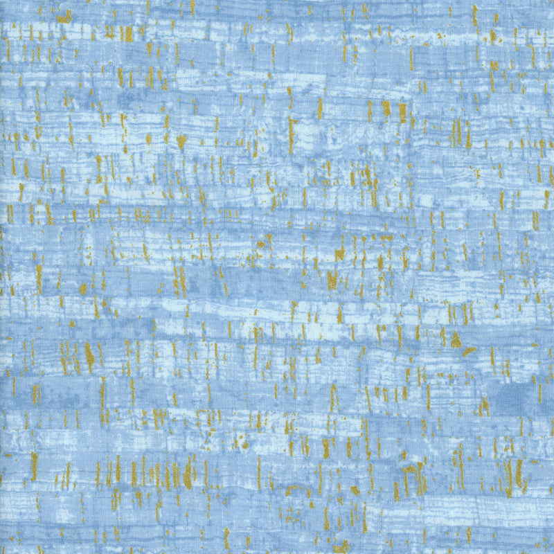 Windham Fabrics Uncorked by Whistler Studios - Golden Mist - Patchwork and Quilting Fabric from Brown's Craft Shed (Tags: Fabric blender blenders blue gold metallic modern patchwork textures Whistler Studios Windham )