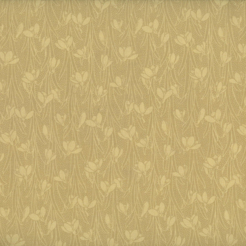 Liberty Fabrics Snowdrop Spot Beeswax - Patchwork and Quilting Fabric from Brown's Craft Shop (Tags: Fabric Floral Yellow )