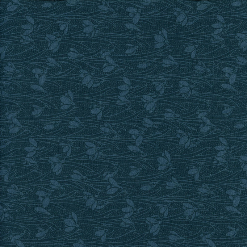 Liberty Fabrics - Snowdrop Spot Indigo Delphinium - Patchwork and Quilting Fabric from Brown's Craft Shed (Tags: Fabric blue botanical classic delicate elegant Floral indigo Indigo Delphinium Liberty Fabrics nature Snowdrop Spot tonal )
