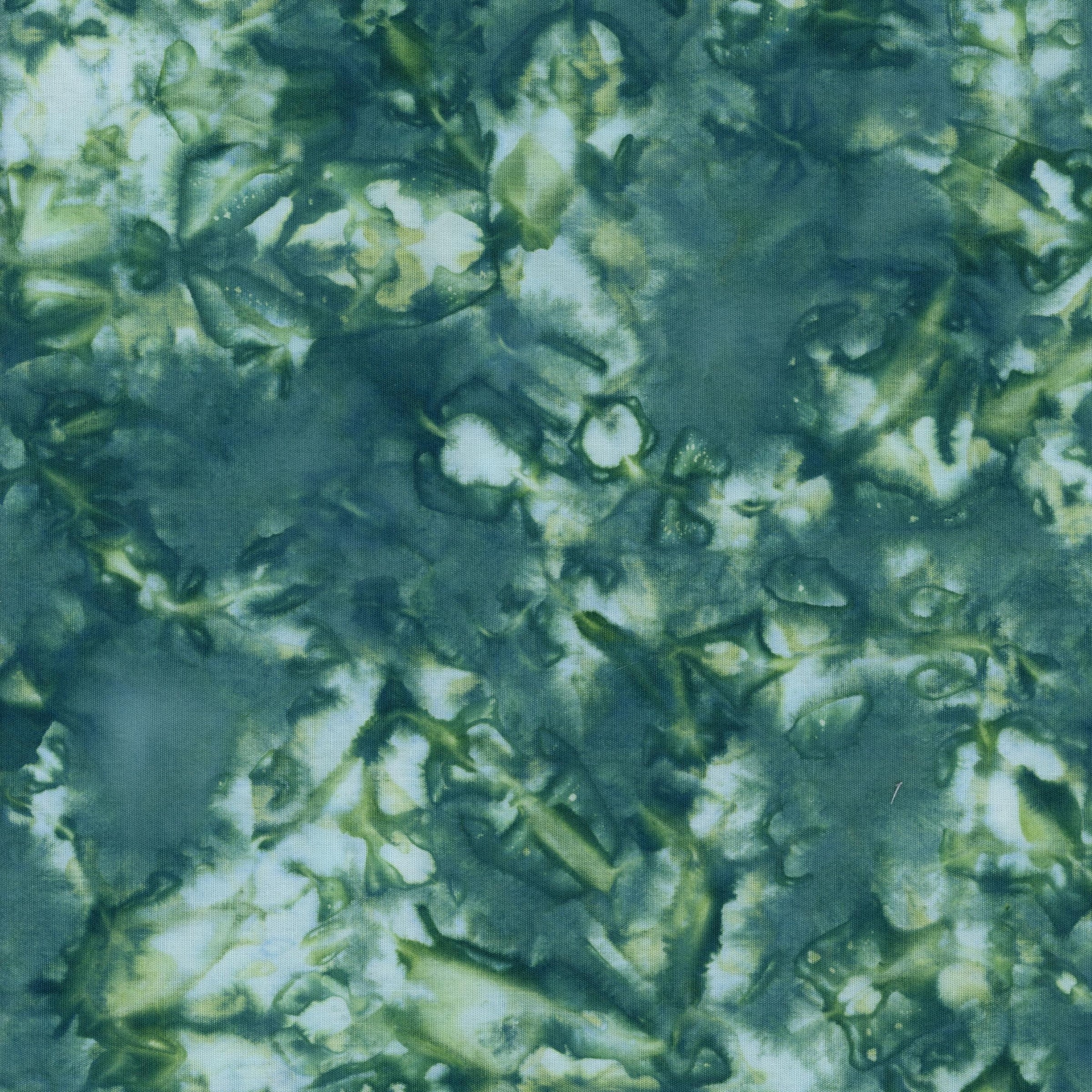 Banyan Batiks - Broken Glass - Patchwork and Quilting Fabric from Brown's Craft Shed (Tags: Fabric abstract artisan fabric Banyan Batiks batik blender blenders emerald green modern quilting mottled nature organic teal textures tonal )