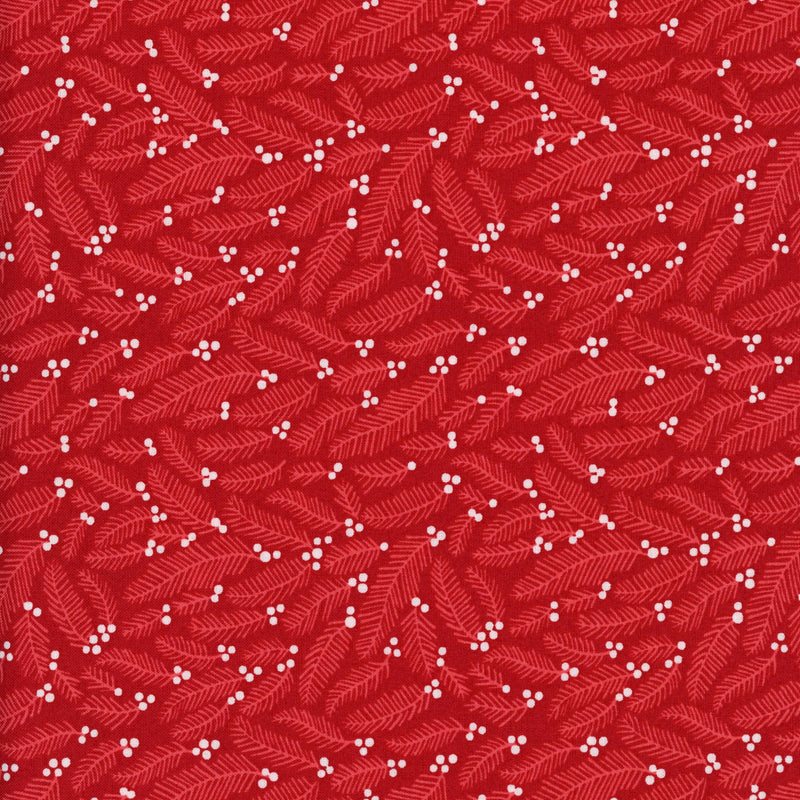 Moda Christmas Eve by Lella Boutique - Patchwork and Quilting Fabric from Brown's Craft Shed (Tags: Fabric berries Christmas Eve craft fabric festive holiday Lella Boutique Moda patchwork pine quilting red seasonal )