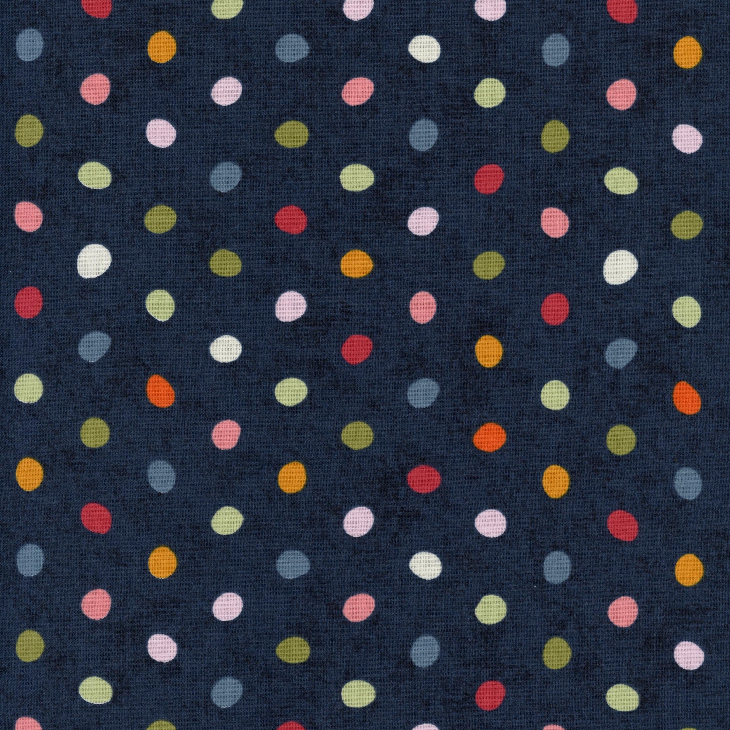 Moda Fieldrush by BasicGrey - Patchwork and Quilting Fabric from Brown's Craft Shed (Tags: Fabric BasicGrey confetti dots Fieldrush Moda Fabrics Modern Quilts navy )