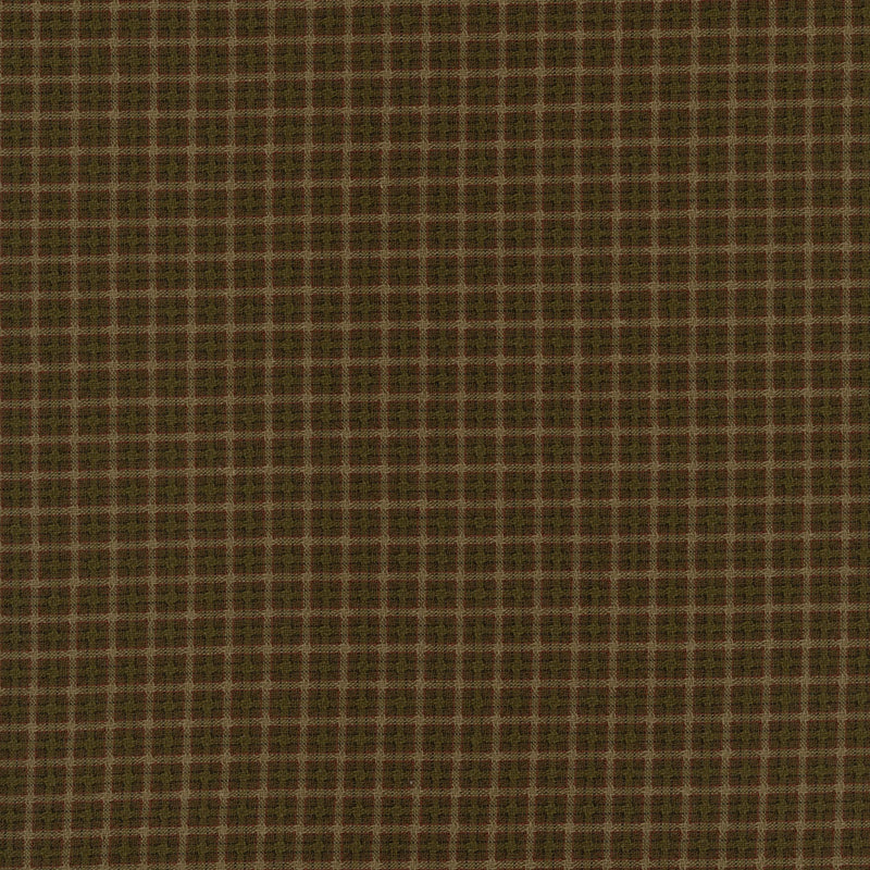Kinkame European Taupe VIII - Patchwork and Quilting Fabric from Brown's Craft Shed (Tags: Fabric autumn basics blender Brown check green grid Neutral olive patterns rustic textures )