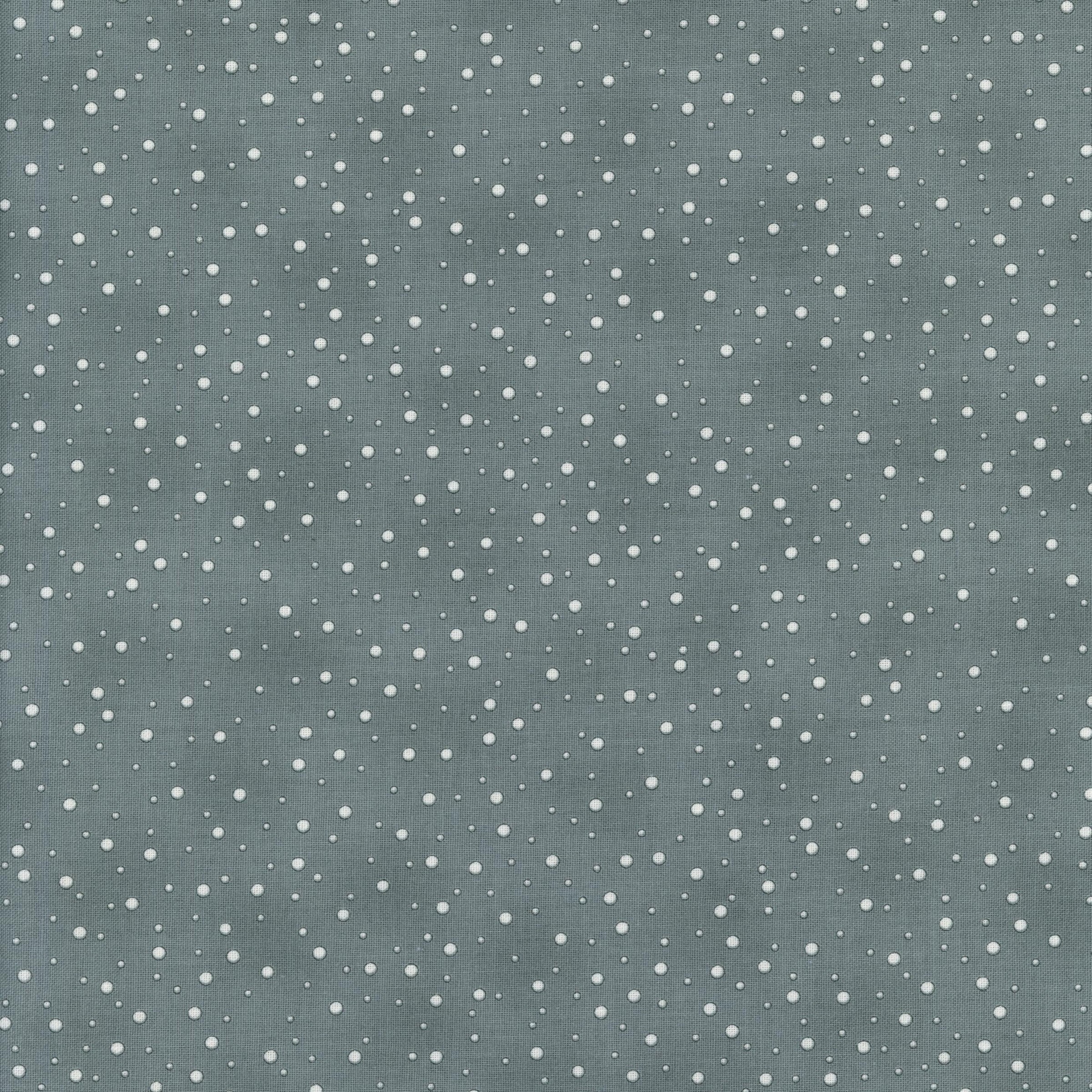 Stof Fabrics - Basic Twist - Patchwork and Quilting Fabric from Brown's Craft Shed (Tags: Fabric background fabric basics blender blenders dots grey low volume modern Spots spotted Stof Fabrics textured white )