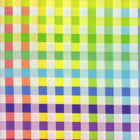 Devonstone Collection - Gingham Seersucker (Rainbow) - Patchwork and Quilting Fabric from Brown's Craft Shed (Tags: Fabric bright check children colourful Devonstone Collection Geometric multi pastel patchwork playful quilting cotton rainbow Stripes )