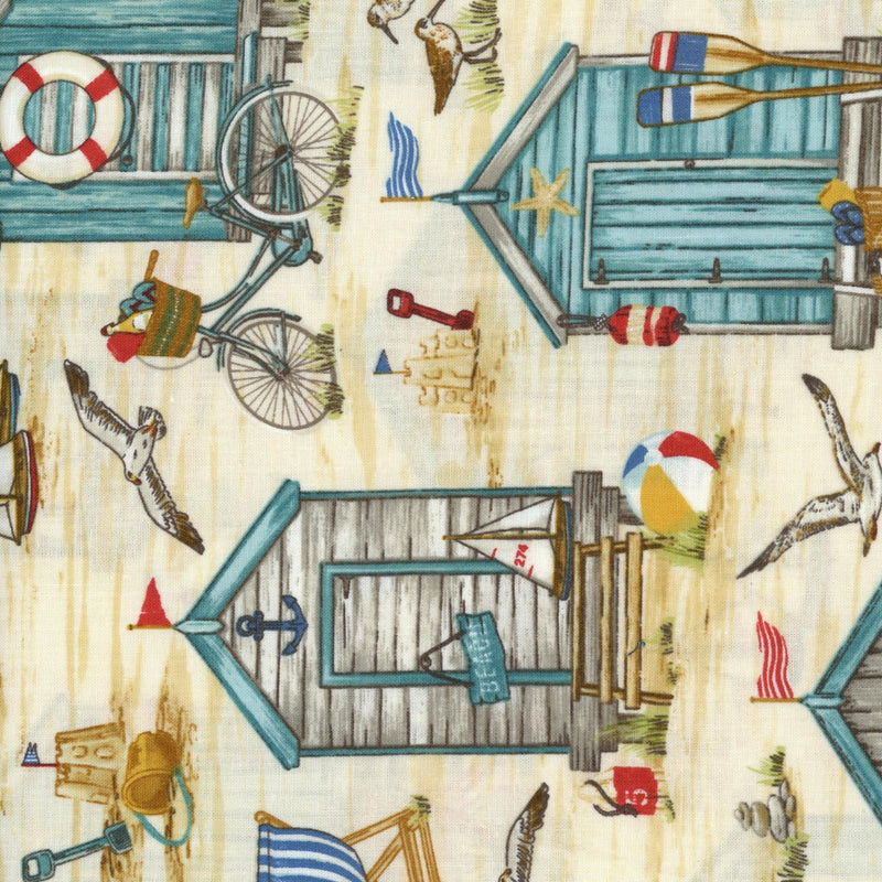 Northcott Beach Therapy - Patchwork and Quilting Fabric from Brown's Craft Shed (Tags: Fabric specialty )