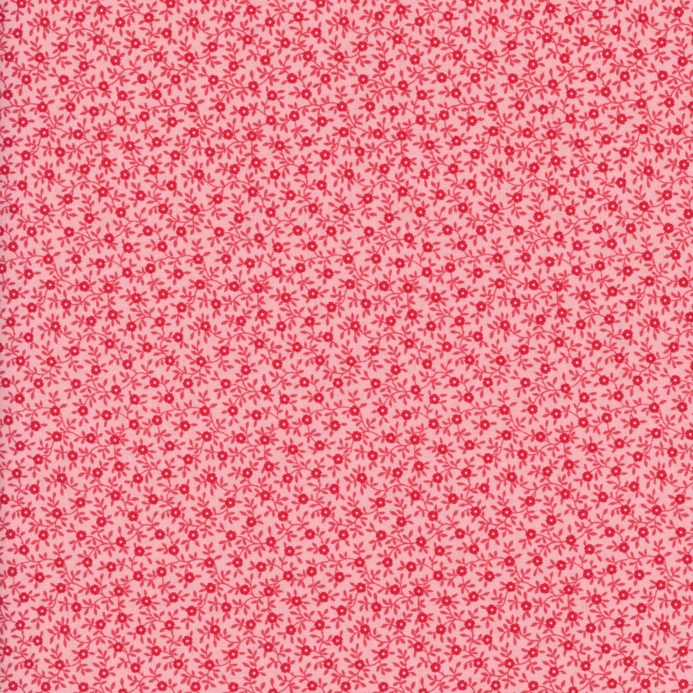 Moda Petals & Polka Dots by Bunny Hill Designs - Patchwork and Quilting Fabric from Brown's Craft Shed (Tags: Fabric Bunny Hill Designs ditsy floral Moda Fabrics Petals & Polka Dots pink )