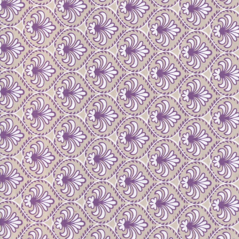 Gutermann Ring A Roses - Patchwork and Quilting Fabric from Brown's Craft Shed (Tags: Fabric blenders Gutermann lavender Neutral patchwork patterns purple quilting romantic vintage violet )