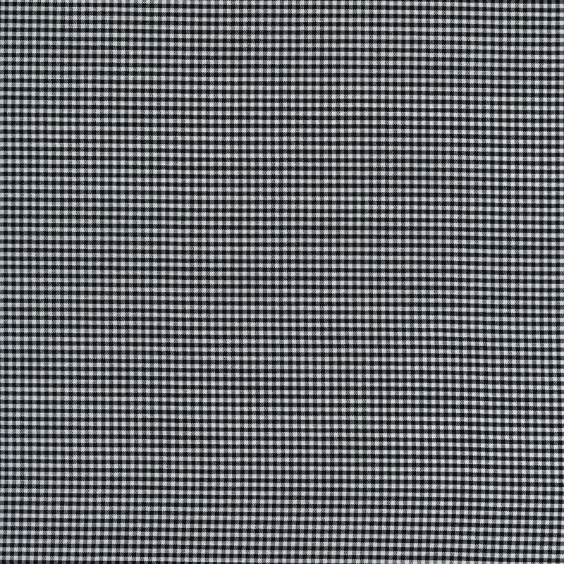 Gingham Check (Small - Black) - Patchwork and Quilting Fabric from Brown's Craft Shed (Tags: Fabric basics checks farmhouse white )
