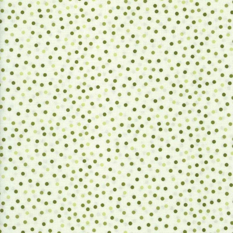 Kennard & Kennard - Key Lime Confetti - Patchwork and Quilting Fabric from Brown's Craft Shed (Tags: Fabric basics blender blenders green Kennard & Kennard pastel patterns playful polka dots Spots spring )