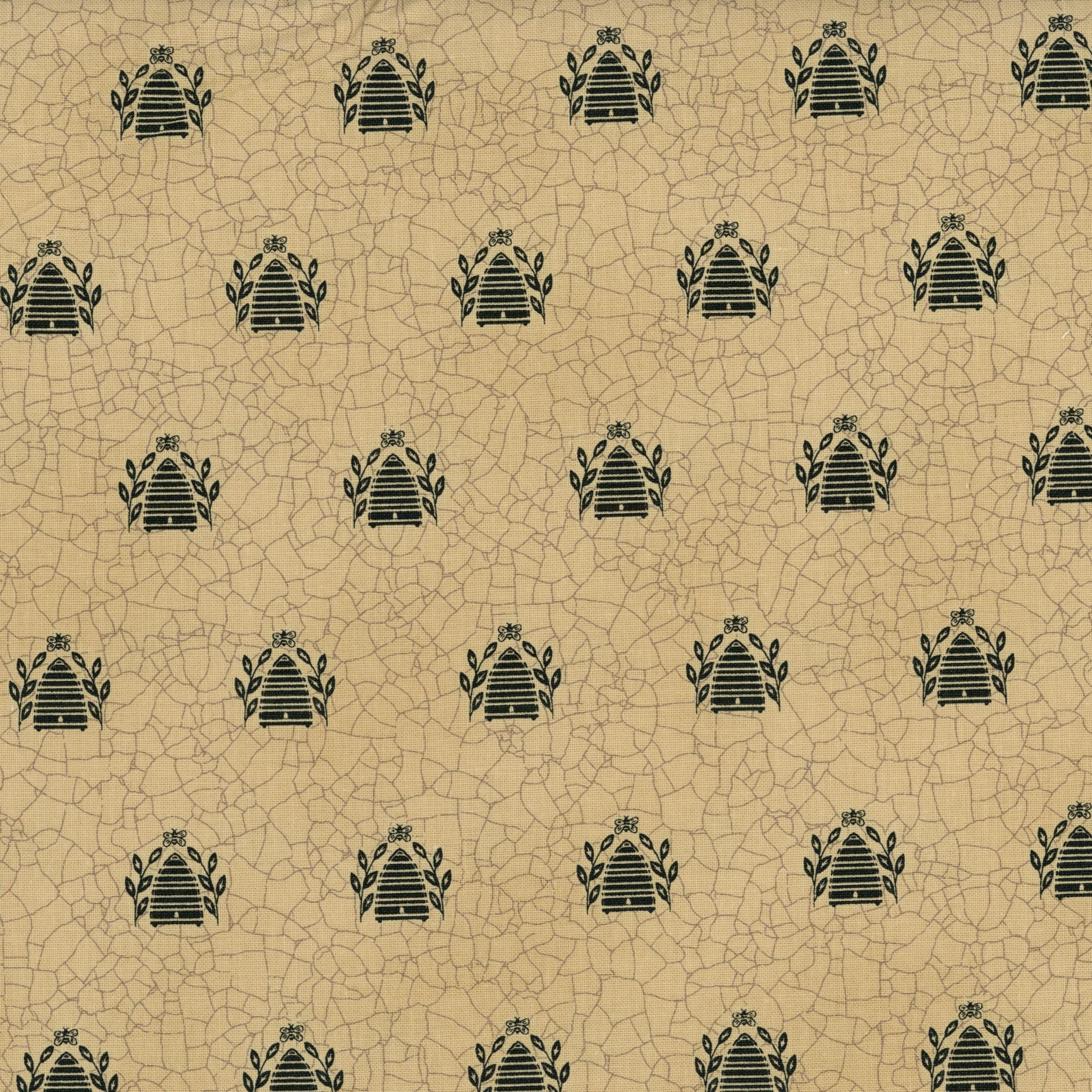 Moda Bloom & Grow by Kathy Schmitz - Patchwork and Quilting Fabric from Brown's Craft Shed (Tags: Fabric bees Bloom & Grow charcoal Kathy Schmitz Moda )