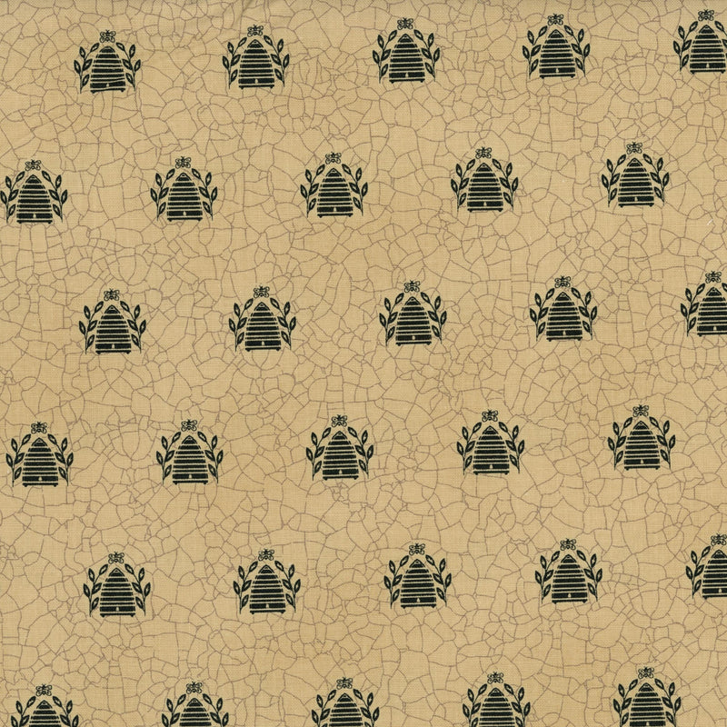 Moda Bloom & Grow by Kathy Schmitz - Patchwork and Quilting Fabric from Brown's Craft Shed (Tags: Fabric bees Bloom & Grow charcoal Kathy Schmitz Moda )
