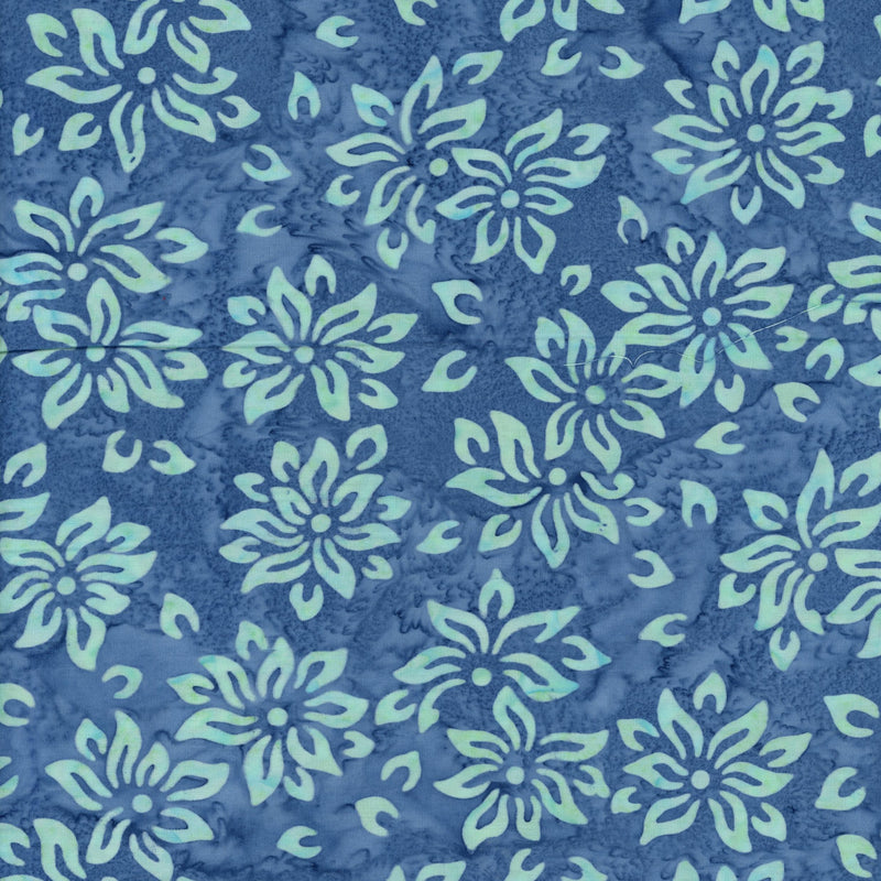 Banyan Batiks - Rock Candy - Patchwork and Quilting Fabric from Brown's Craft Shed (Tags: Fabric aqua Banyan Batiks batik blender blue Floral garden nature ocean Rock Candy teal textures tropical water whimsical )
