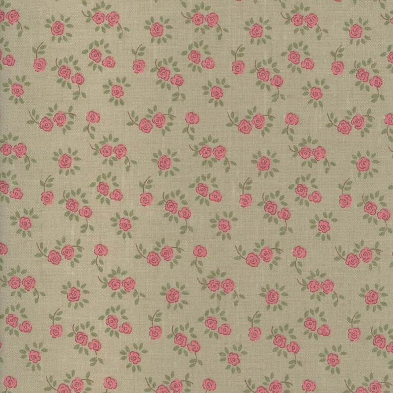 Gutermann Vero's World - Patchwork and Quilting Fabric from Brown's Craft Shed (Tags: Fabric beige cottagecore green Gutermann Neutral patchwork patterns pink quilting romantic roses soft Vero's World vintage )