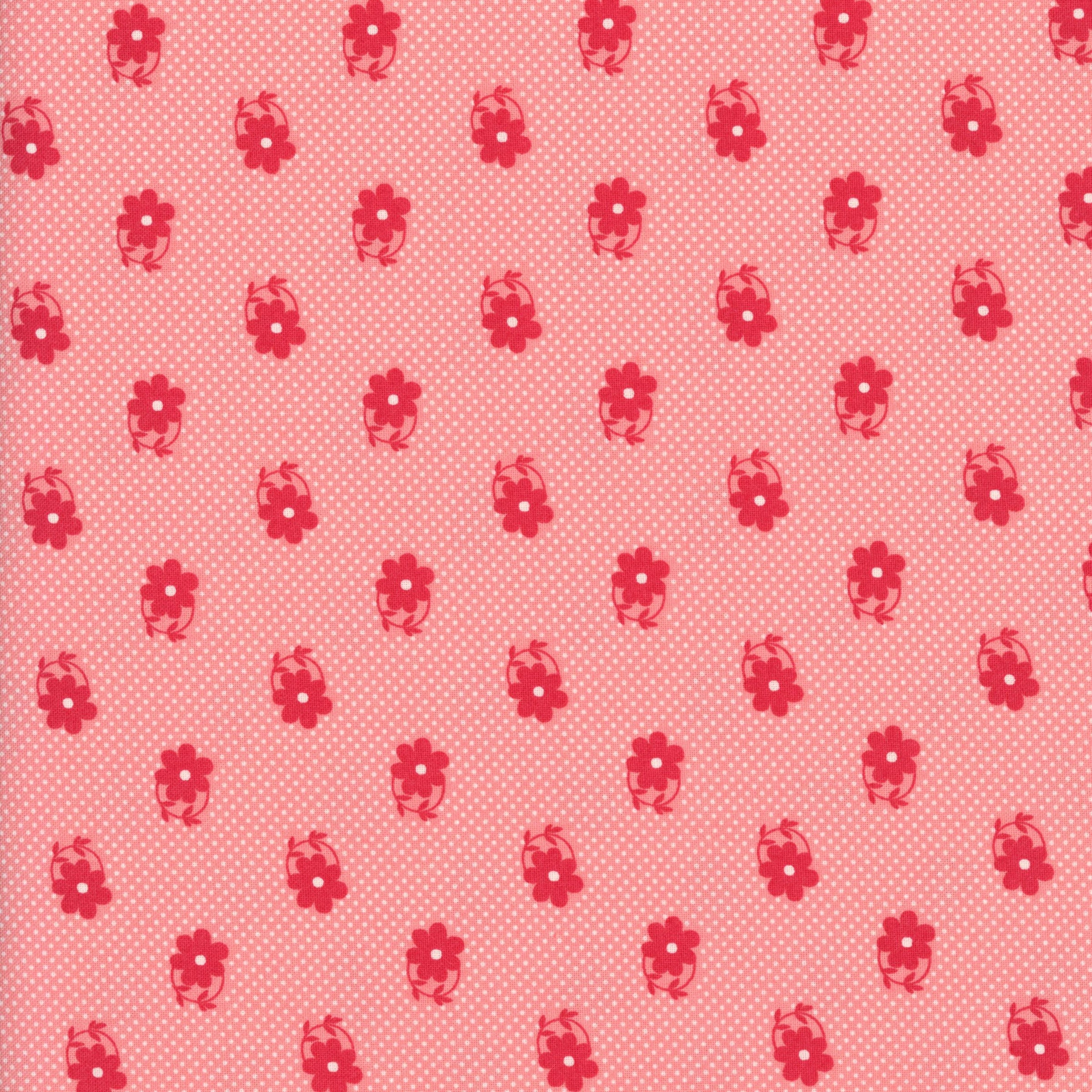 Moda Petals & Polka Dots by Bunny Hill Designs - Patchwork and Quilting Fabric from Brown's Craft Shed (Tags: Fabric Bunny Hill Designs Floral Moda Fabrics Petals & Polka Dots )