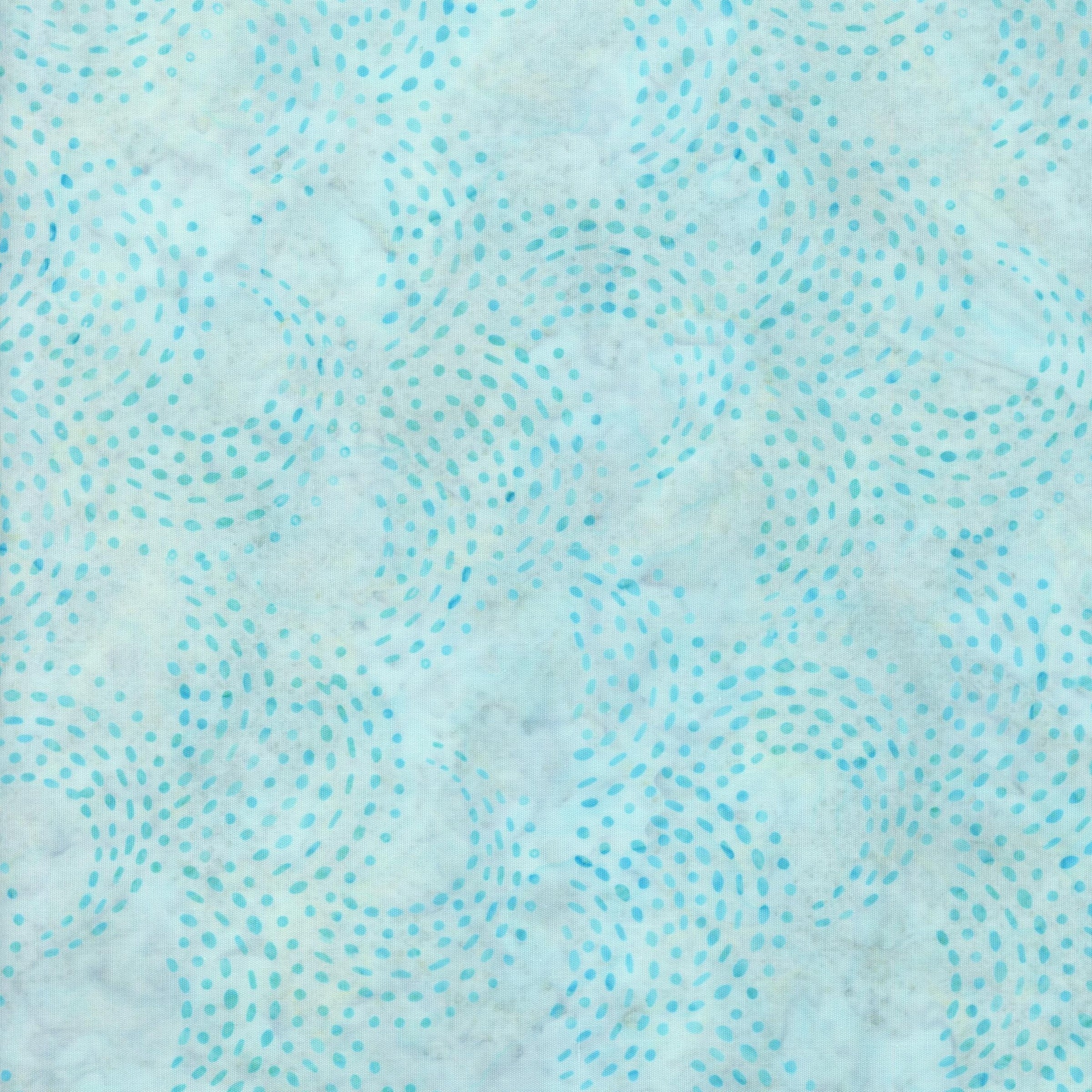 Batik Australia Blue Dots - Patchwork and Quilting Fabric from Brown's Craft Shed (Tags: Fabric Batik Australia Swirl Pattern )