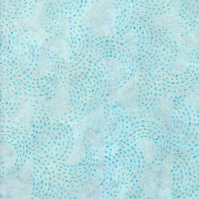 Batik Australia Blue Dots - Patchwork and Quilting Fabric from Brown's Craft Shed (Tags: Fabric Batik Australia Swirl Pattern )
