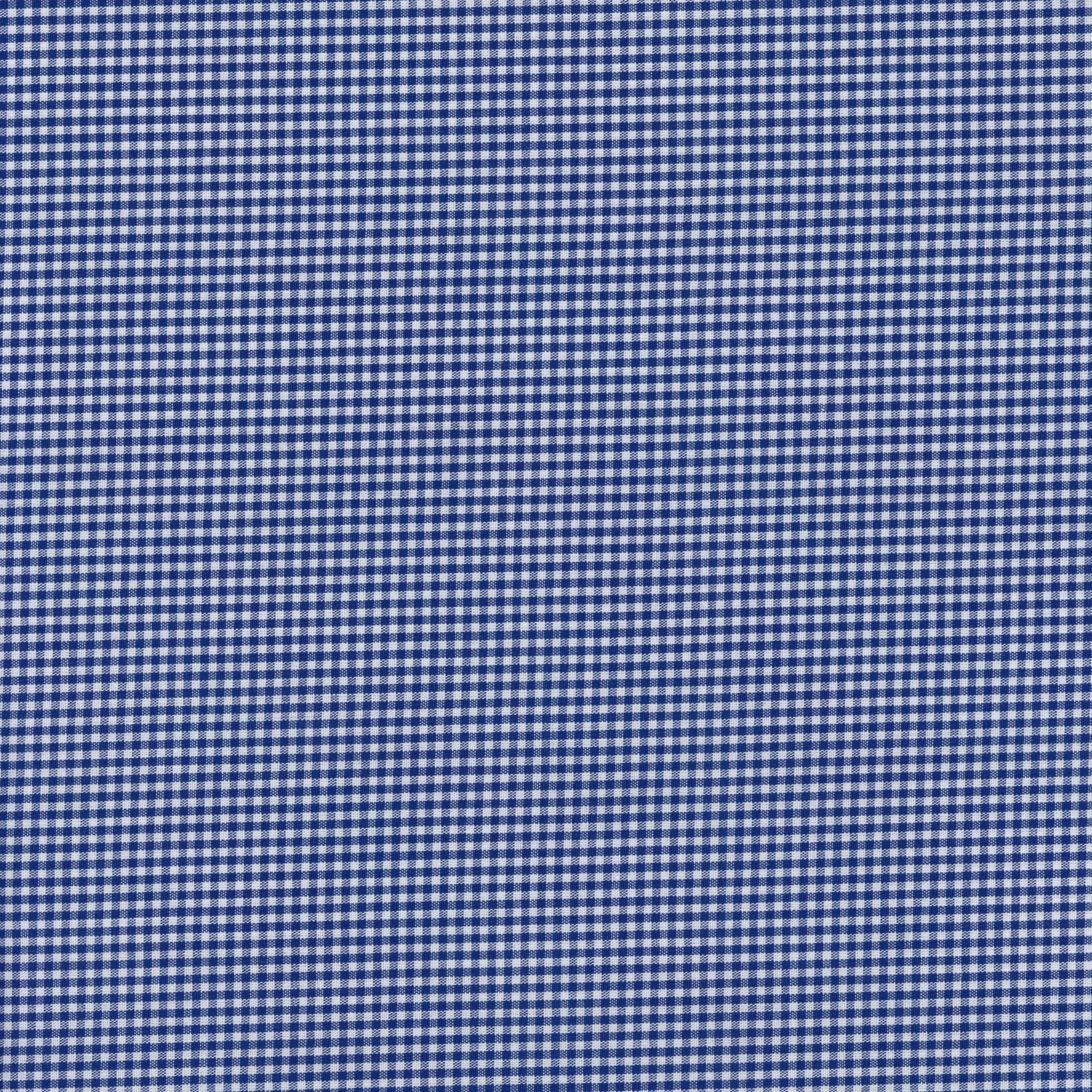 Yarn Dyed Broadcloth Japanese Gingham (Navy Blue) - Patchwork and Quilting Fabric from Brown's Craft Shed (Tags: Fabric basics blenders blue check classics modern quilting navy traditional white yarn dyed )
