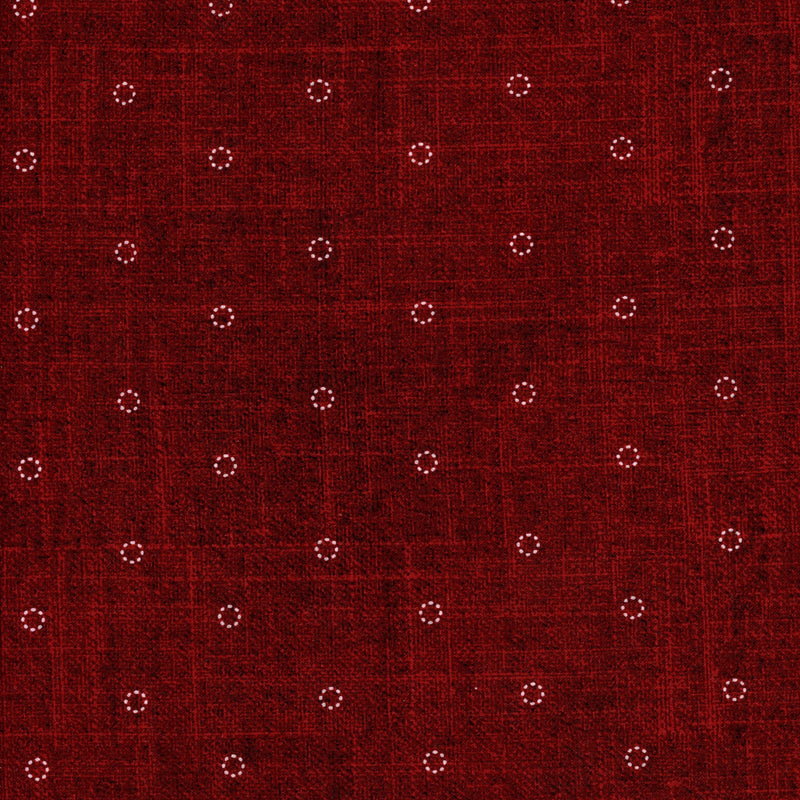 FIGO Stash by Ghazal Razavi - Crimson Speckle Weave - Patchwork and Quilting Fabric from Brown's Craft Shed (Tags: Fabric basics blender blenders dots red textured )