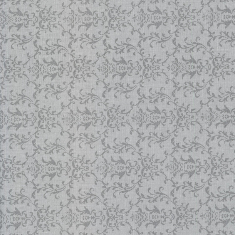 Stoffabrics Amy-Roses - Patchwork and Quilting Fabric from Brown's Craft Shed (Tags: Fabric elegant grey patchwork patterns quilting Stoffabrics vines white )