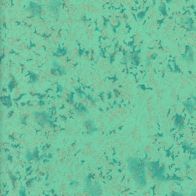 Michael Miller Fabrics - Fairy Frost - Patchwork and Quilting Fabric from Brown's Craft Shed (Tags: Fabric aqua blender blenders blue Fairy Frost Michael Miller mint nature pastel shimmer sparkly teal textures watercolour whimsical )