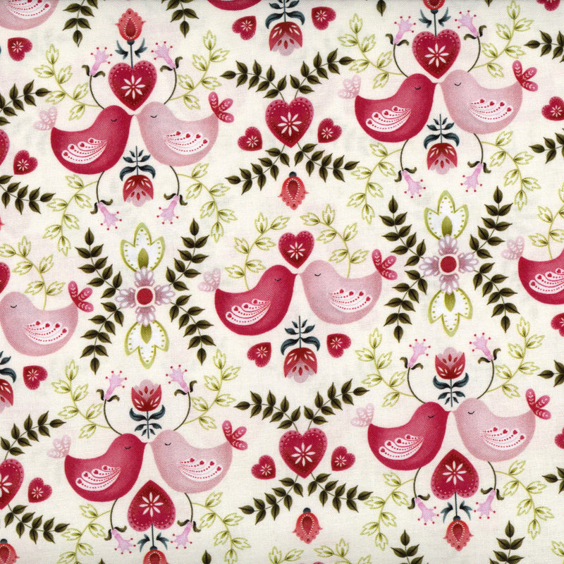 P&B Textiles Love Birds