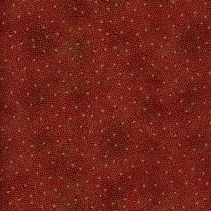 Stoff Fabrics Star Sprinkle - Patchwork and Quilting Fabric from Brown's Craft Shed (Tags: Fabric christmas red )