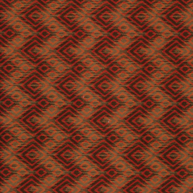 In the Beginning Mini Ikats - Patchwork and Quilting Fabric from Brown's Craft Shed (Tags: Fabric autumn blenders Geometric patterns rust terracotta textures Western )