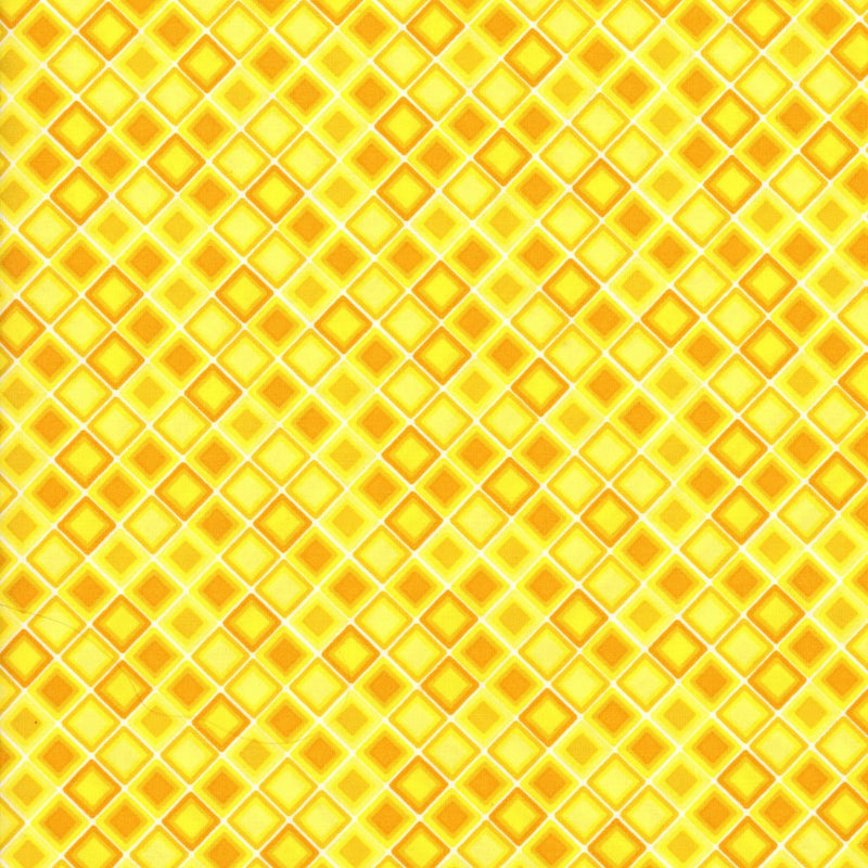 Blank Quilting Corporation Square One - Patchwork and Quilting Fabric from Brown's Craft Shop (Tags: Fabric Yellow )