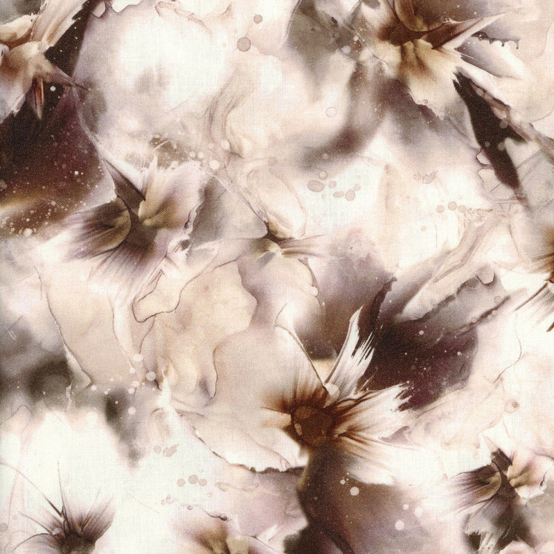 P&B Textiles Mystique by Melissa Herz - Patchwork and Quilting Fabric from Brown's Craft Shed (Tags: Fabric abstract artistic cream Melissa Herz modern moody Mystique nature P&B Textiles patchwork quilting sepia textures watercolour )