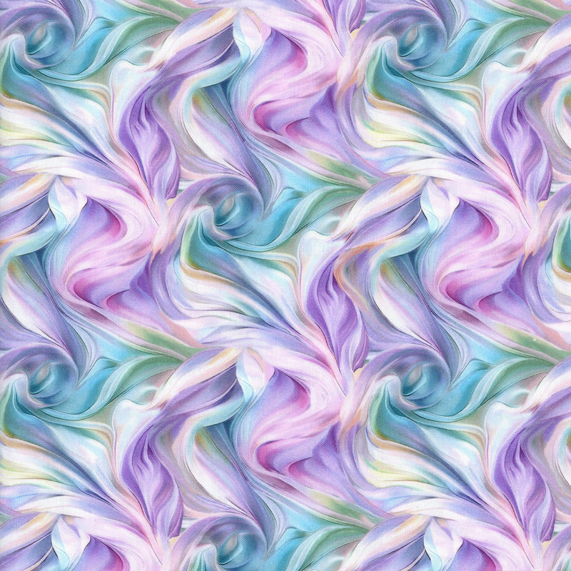 Timeless Treasures Dragonfly Mist - Patchwork and Quilting Fabric from Brown's Craft Shed (Tags: Fabric abstract blender blue dragonfly green nature pastel pink purple soft tones textures Timeless Treasures watercolour whimsical )