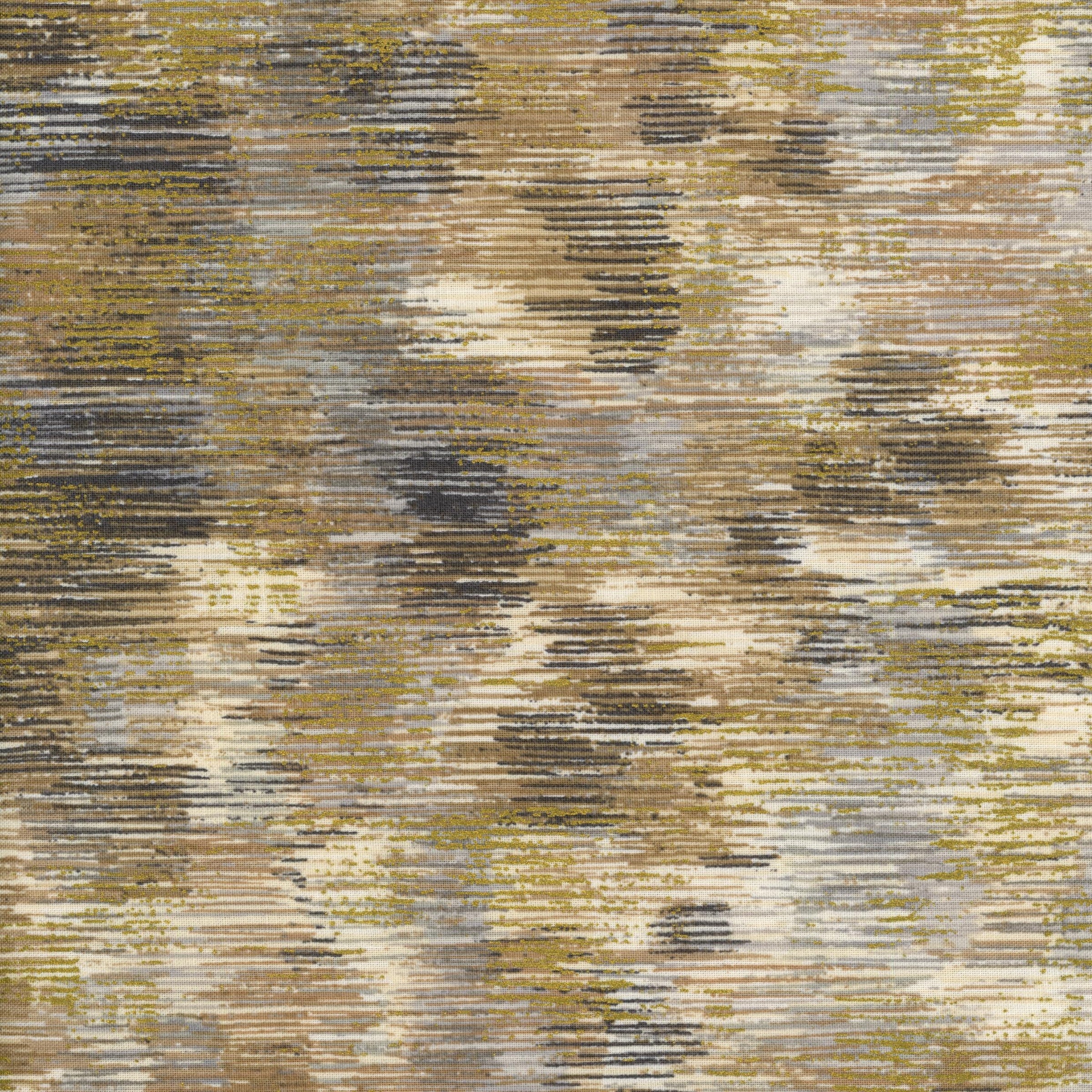 Robert Kaufman Fusions Brushwork - Smoke - Patchwork and Quilting Fabric from Brown's Craft Shed (Tags: Fabric abstract blender blenders Brown Brushwork charcoal Fusions Brushwork Geometric grey multi nature-inspired Neutral Robert Kaufman rustic Smoke textures )