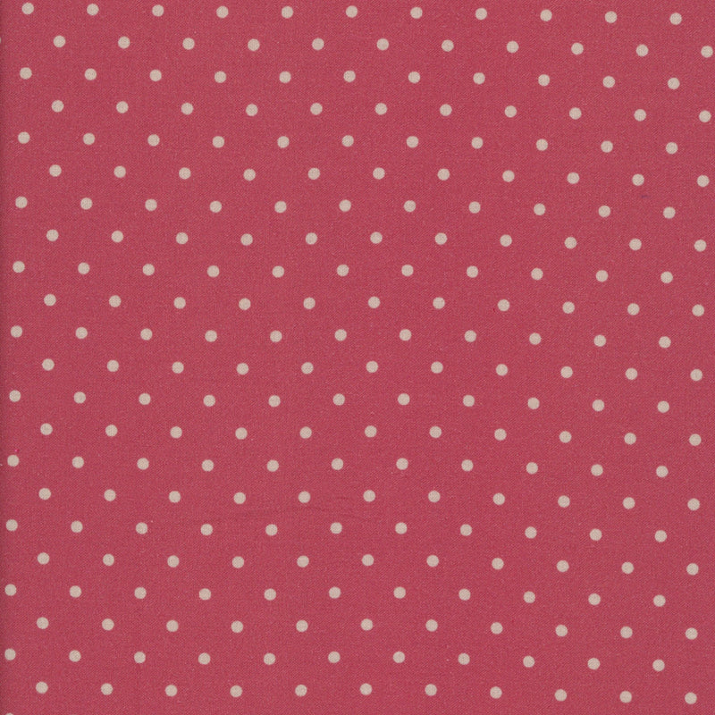 Devonstone Collection Comptoir De Toile - Patchwork and Quilting Fabric from Brown's Craft Shed (Tags: Fabric maroon pink Spots )