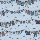 Stof Fabrics Laundry Hour by Linette Jakobsen - Patchwork and Quilting Fabric from Brown's Craft Shed (Tags: Fabric Baby Clothes Laundry Hour Linette Jakobsen Pastel Colours Stof Fabrics Washing Line )
