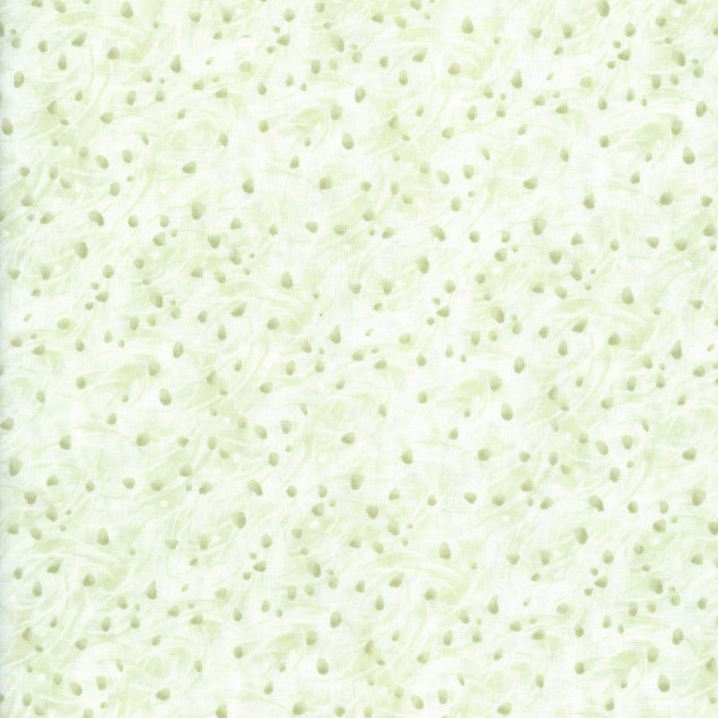 Fabri-Quilt Inc Bristol Tonal Pebble Swirl (Green) - Patchwork and Quilting Fabric from Brown's Craft Shed (Tags: Fabric background fabric blender blenders Bristol Tonal Fabri-Quilt Inc green light green pastel Spots subtle textures tonal )