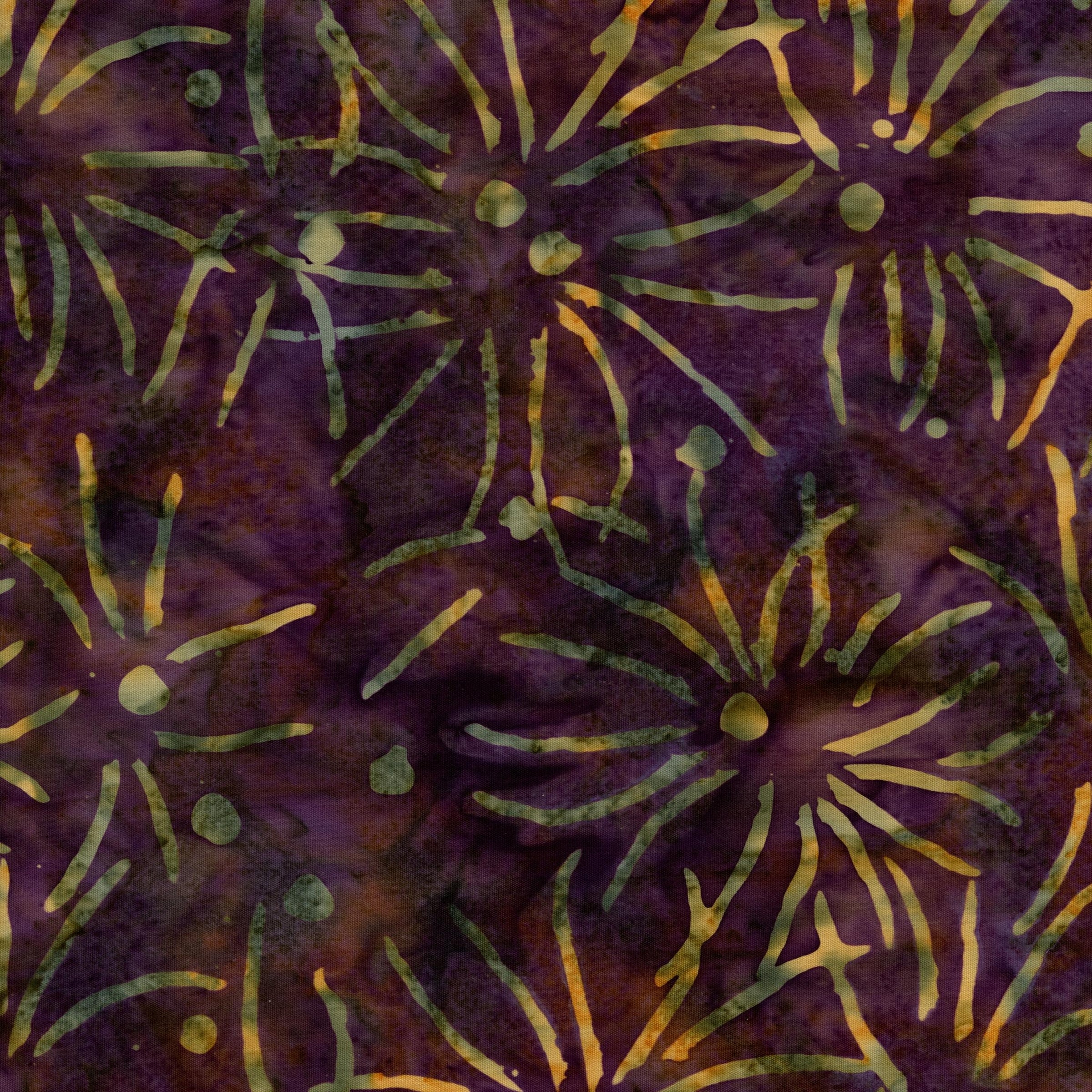 Batik Cranberry Chutney - Patchwork and Quilting Fabric from Brown's Craft Shed (Tags: Fabric abstract batik Batik Cranberry Chutney blender burgundy earthy tones gold green nature purple rustic textures )