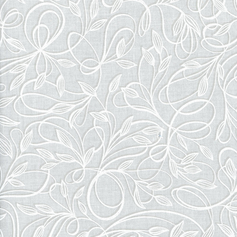 Robert Kaufman Alabaster - Patchwork and Quilting Fabric from Brown's Craft Shed (Tags: Fabric Floral grey )