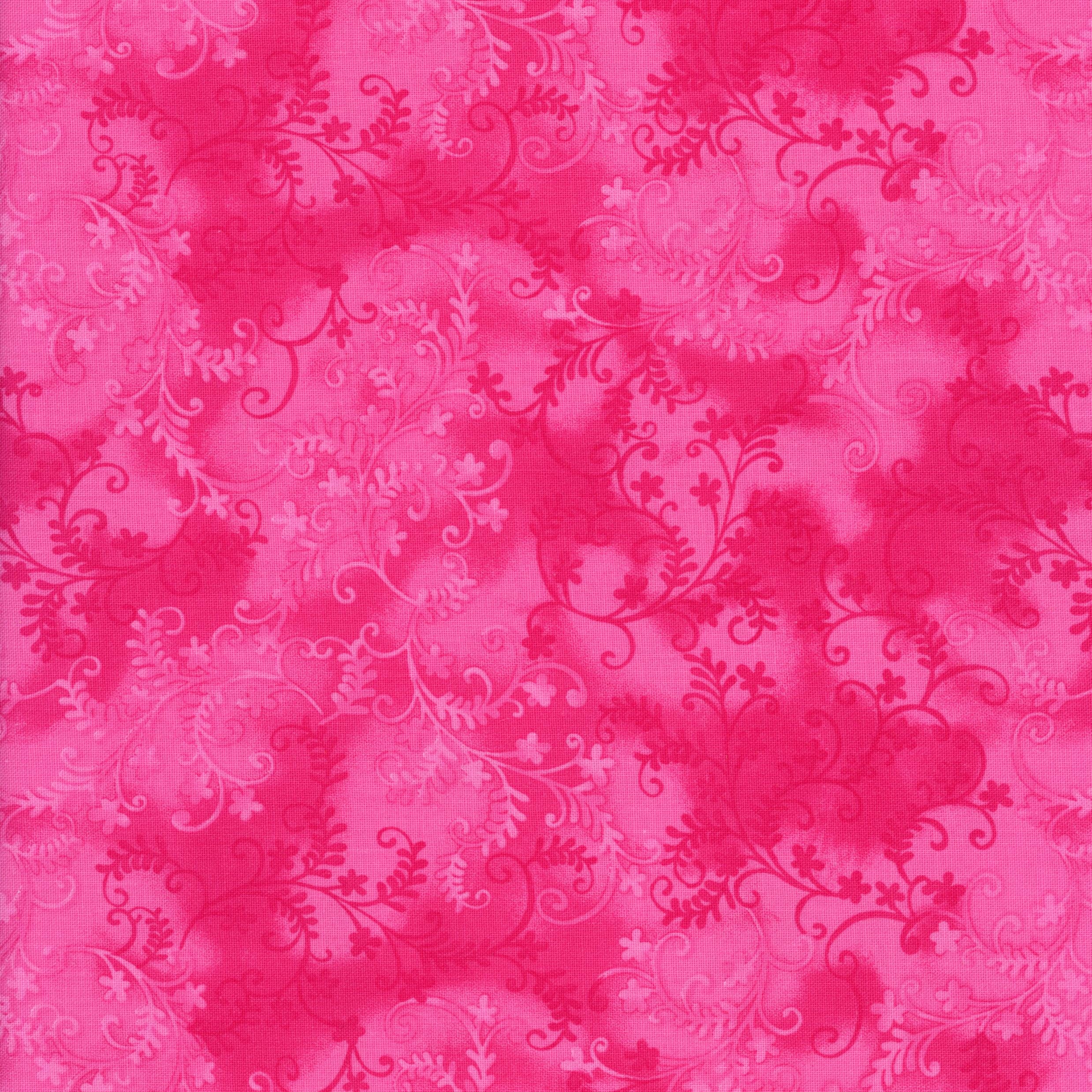 John Louden - Mystic Vine - Patchwork and Quilting Fabric from Brown's Craft Shed (Tags: Fabric blender botanical bright cerise elegant garden John Louden Mystic Vine nature patchwork pink quilting textured tonal vine )