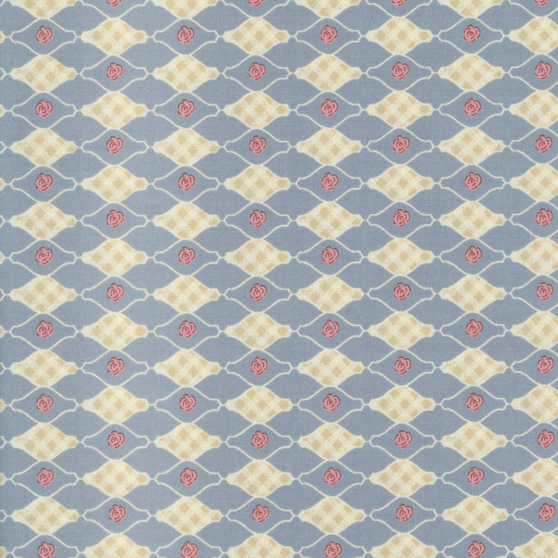 Gutermann Vero's World - Patchwork and Quilting Fabric from Brown's Craft Shed (Tags: Fabric blenders blue Gutermann Neutral pastel patterns pink quilting romantic roses Vero's World vintage )