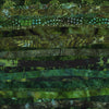 Hoffman Fabrics - Hoffman Waves - Hunter - Patchwork and Quilting Fabric from Brown's Craft Shed (Tags: Fabric blender earthy fern forest Geometric green Hoffman Fabrics Hoffman Waves Hunter jungle nature patchwork patterns quilting textured tonal water )