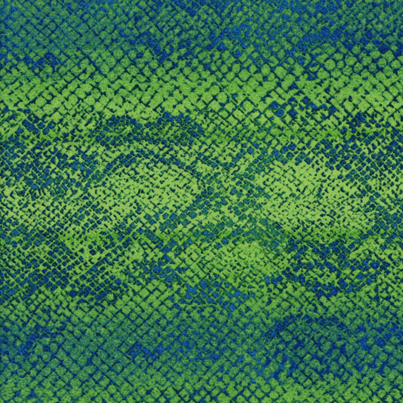 Northcott Rainforest Romp - Patchwork and Quilting Fabric from Brown's Craft Shed (Tags: Fabric blender blue bold Geometric gradient green jungle modern nature Northcott patchwork quilting Rainforest Romp reptile scales textures )
