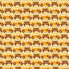 Poppie Cotton - Hey Love Bug by McKenzie Elston (Beep Beep) - Patchwork and Quilting Fabric from Brown's Craft Shed (Tags: Fabric Brown cars children daisy ladybird McKenzie Elston novelty playful Poppie Cotton red spring whimsical )