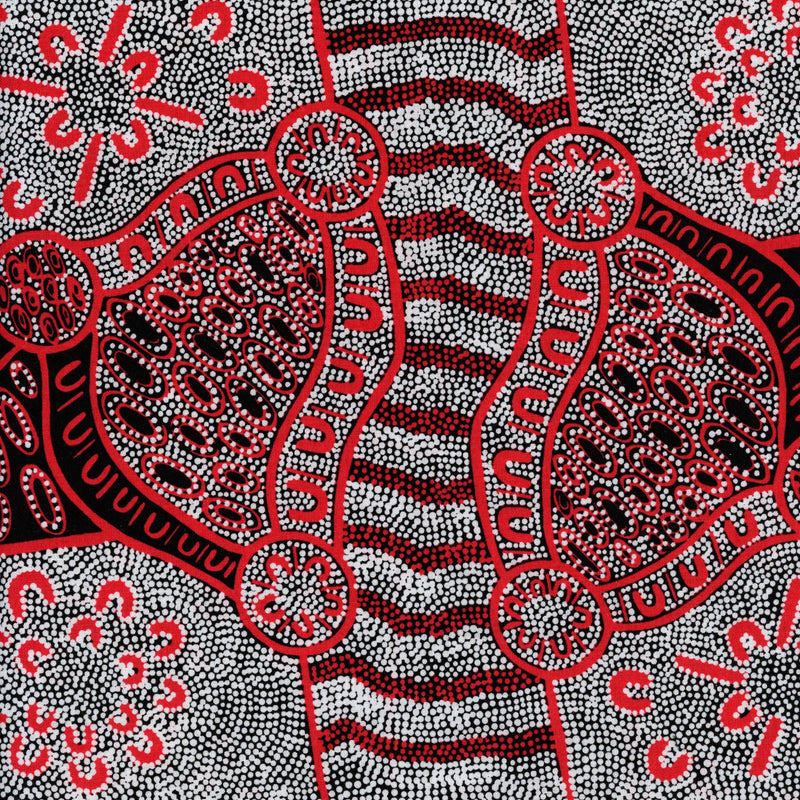 M&S Textiles - Women Dreaming (Black) by Geraldine Dixon