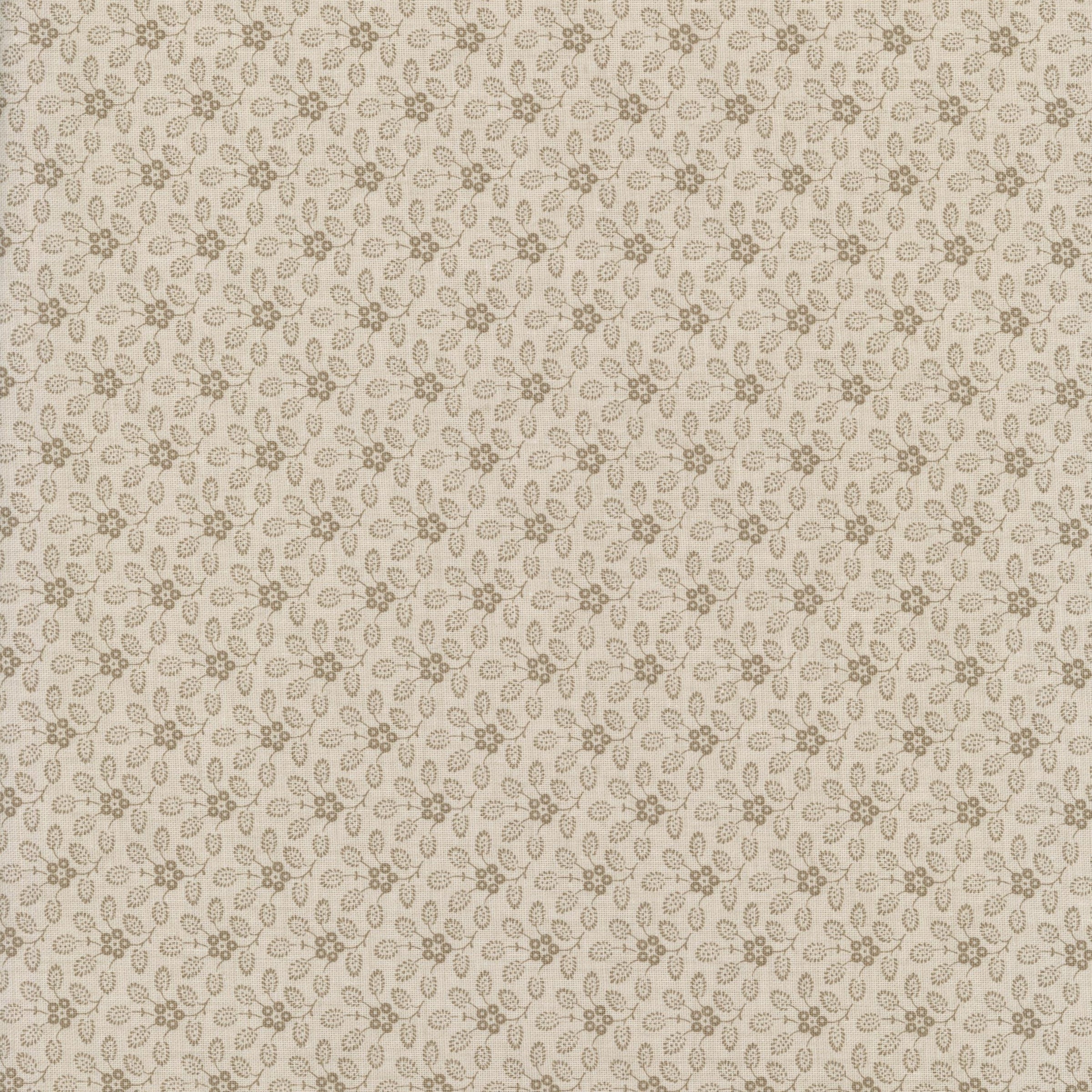 Moda Sacre Bleu by French General - Patchwork and Quilting Fabric from Brown's Craft Shed (Tags: Fabric beige blender classic cream ditsy elegant Floral French General Moda Neutral Sacre Bleu traditional vines vintage )