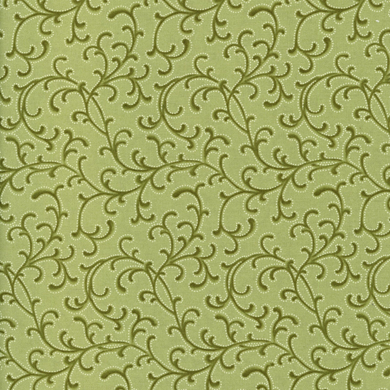 Lloyd Curzon Graceful Moments - Patchwork and Quilting Fabric from Brown's Craft Shed (Tags: Fabric classic elegant Geometric Graceful Moments green Lloyd Curzon Neutral olive patterns quilting cotton scroll textures vines )