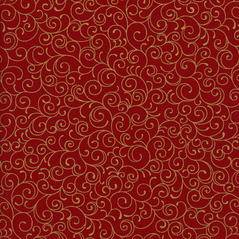 Moda Merry Manor Metallic - Patchwork and Quilting Fabric from Brown's Craft Shed (Tags: Fabric Merry Manor Metallic Moda )